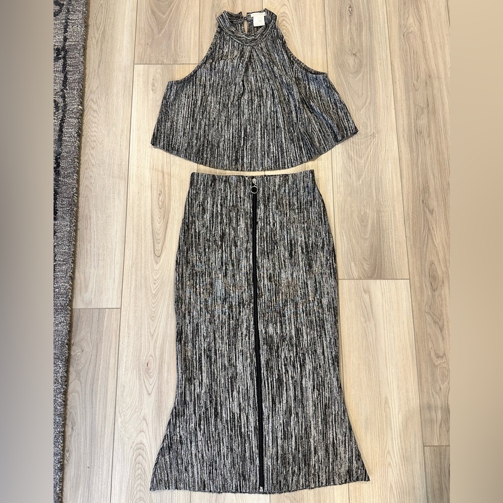 Foxiedox Monochrome Knit Set